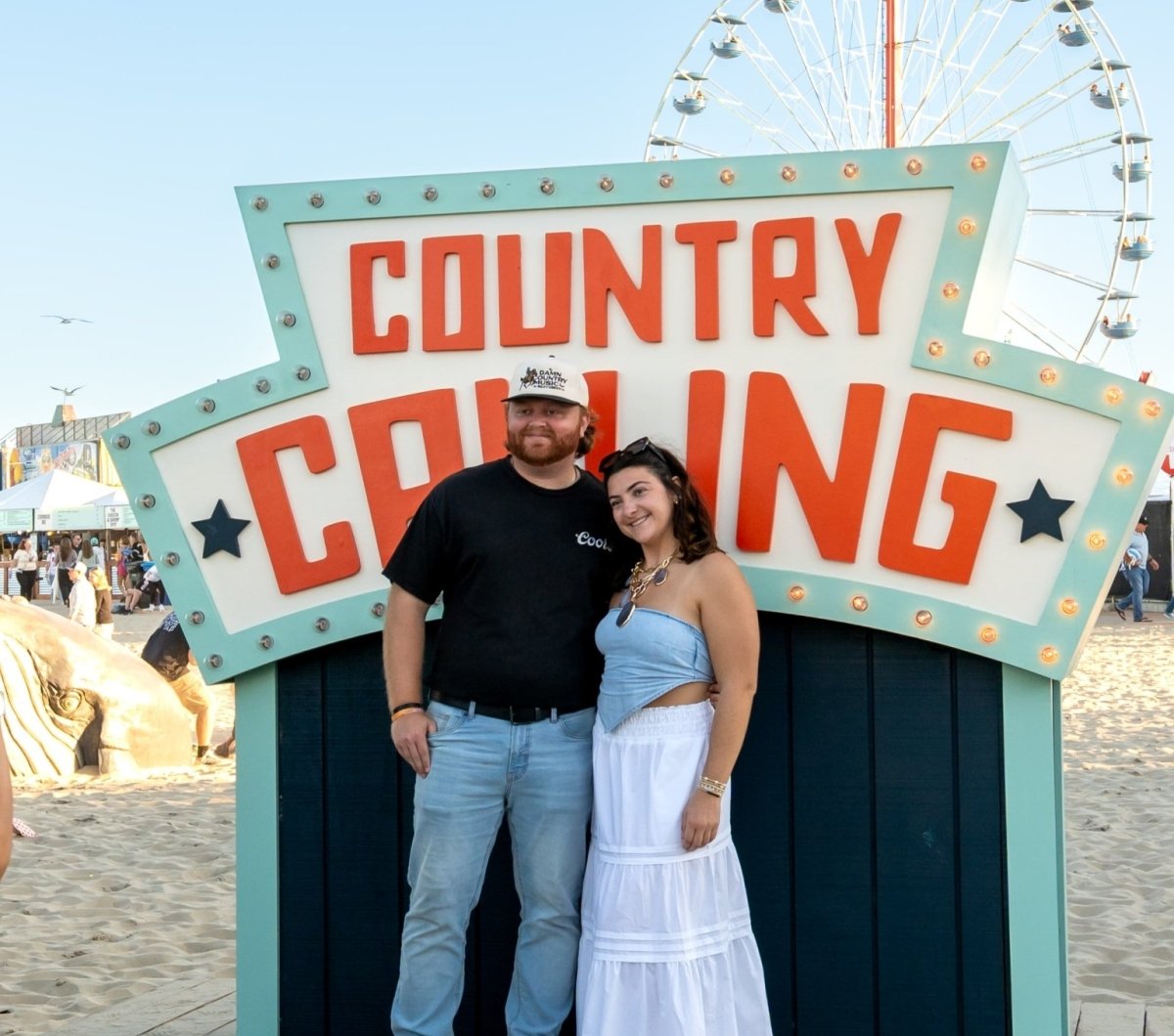 Festival goers at Country Calling