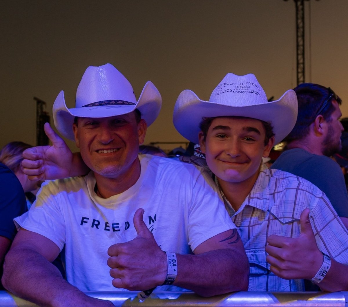 Festival goers at Country Calling